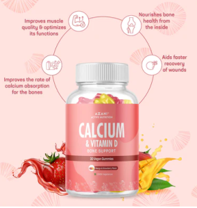 Active Nutrition Calcium + Vitamin-D Gummies