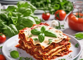 delicious vegan homemade Lasagna Recipe