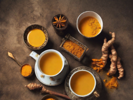 turmeric curcumin healthy tea superfood