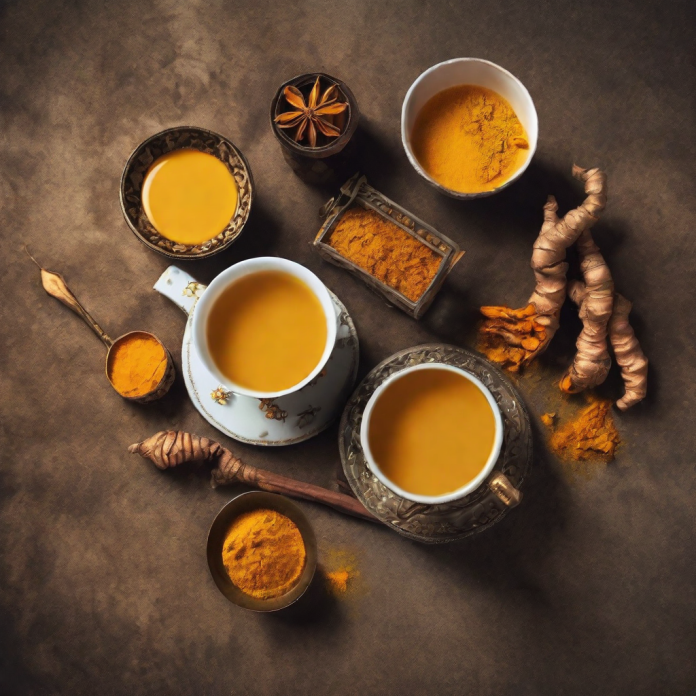 turmeric curcumin healthy tea superfood