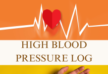 high blood pressure log with frequently asked questions and answers