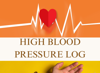 high blood pressure log with frequently asked questions and answers