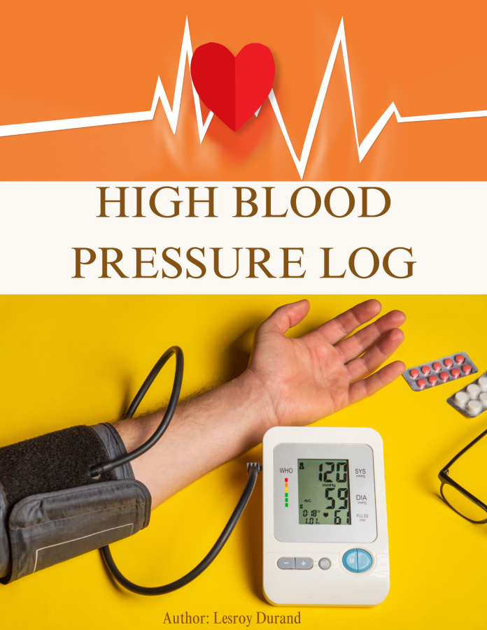 high blood pressure log with frequently asked questions and answers